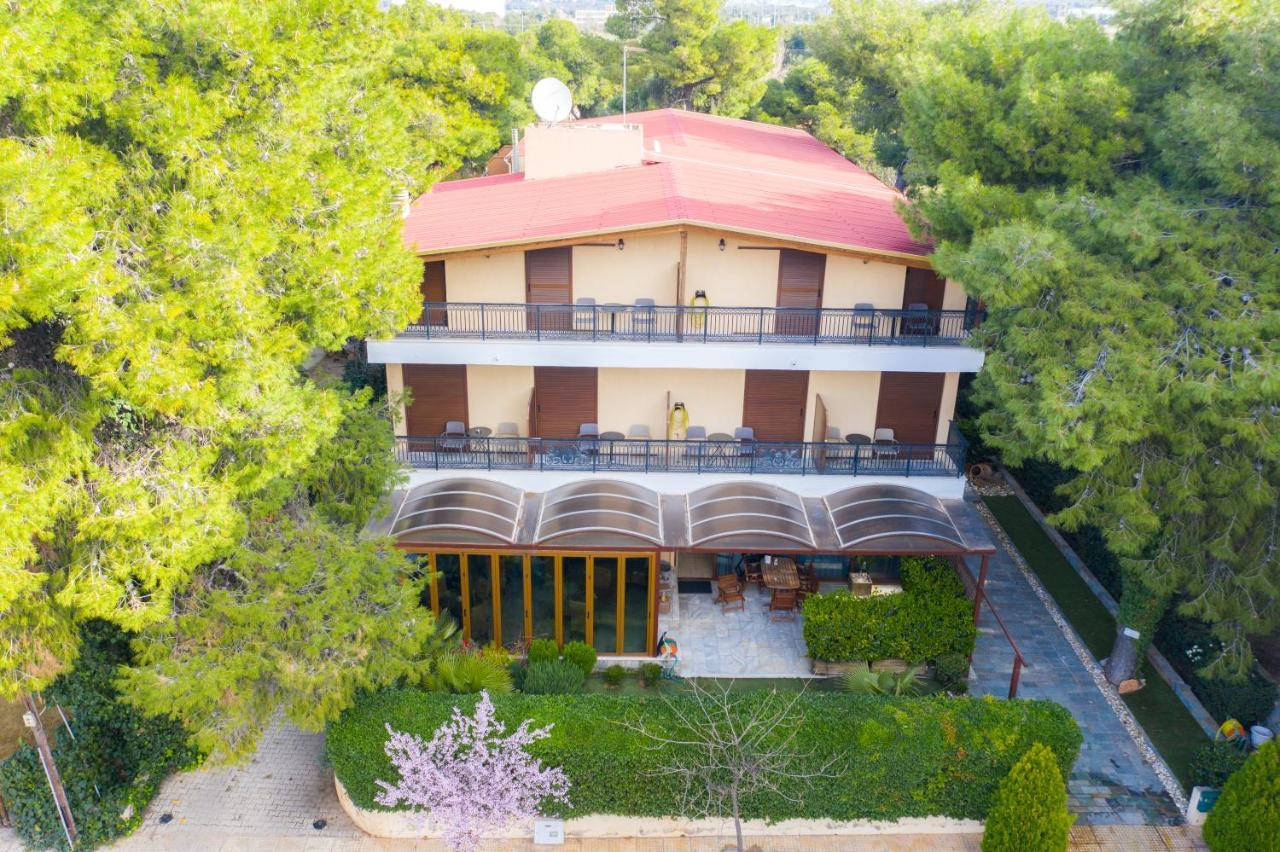 Hotel Chris Athena Bagian luar foto